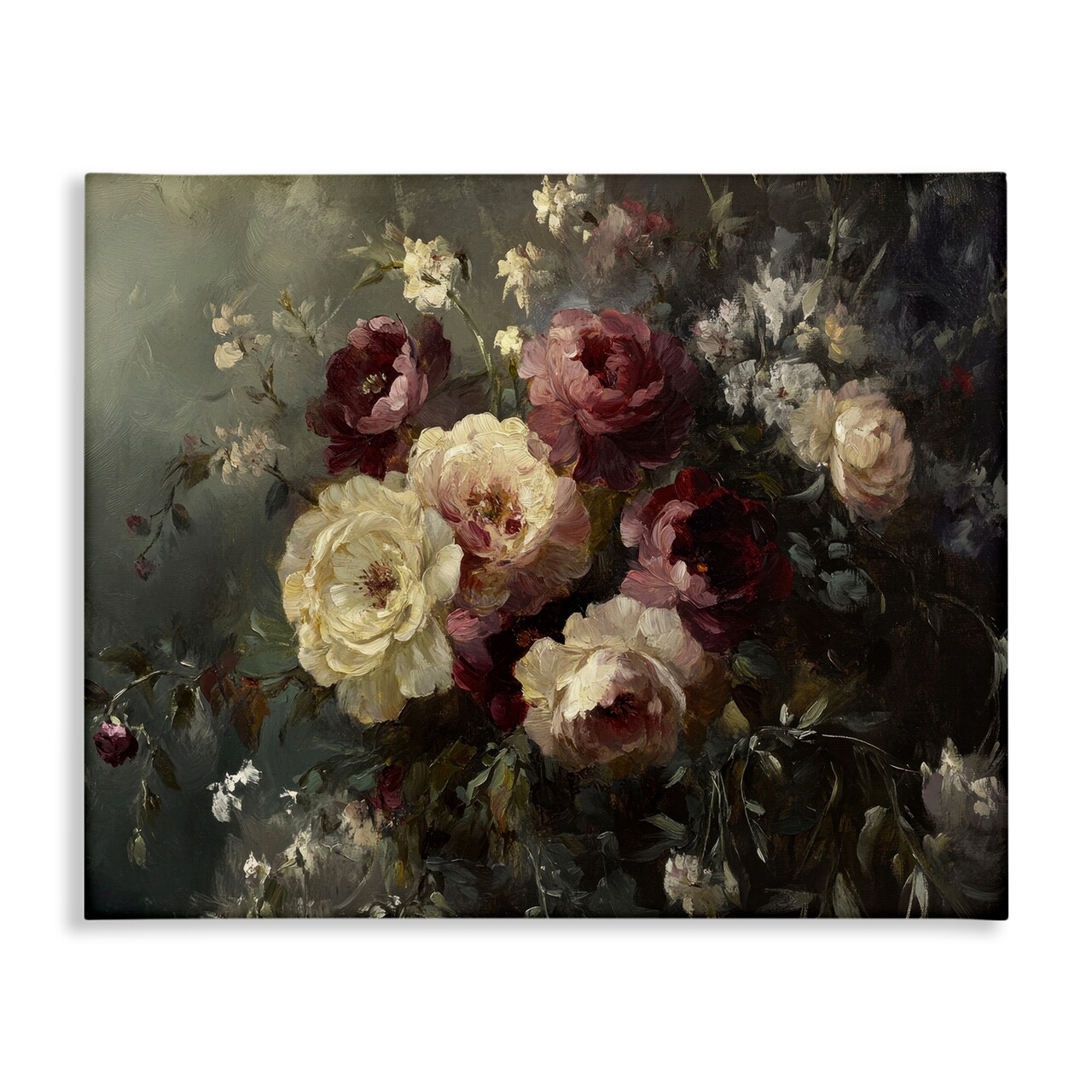Stupell Industries Floral Decadence Bouquet Canvas Wall Art Design by Petal Prints Design